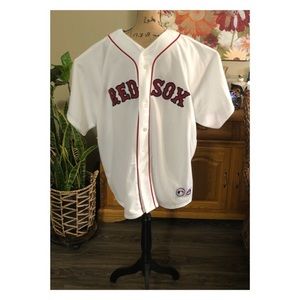 Rare MLB Throwback Jersey Majestic Daisuke Matsuzaka #18 Boston Red Sox 2XL Mens